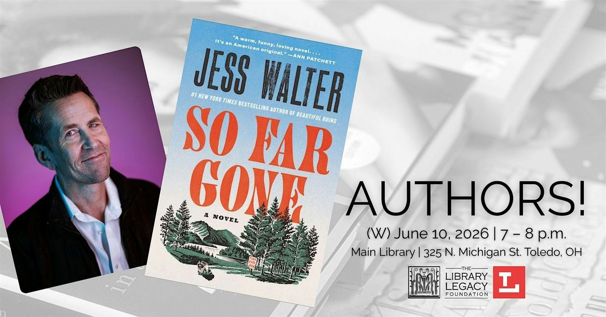 Authors! with Jess Walter