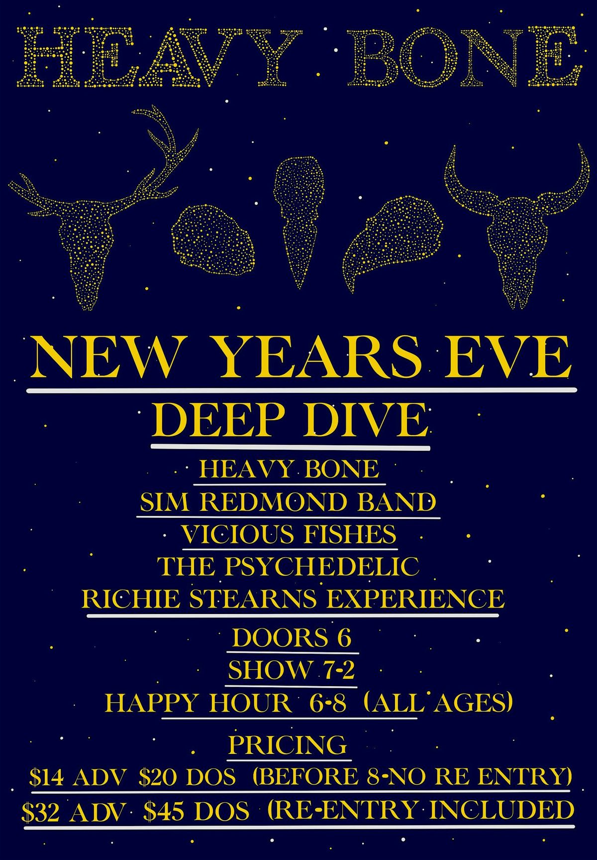 NYE - Happy Hour Show