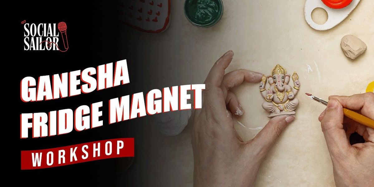 Ganesh Fridge Magnet Workshop - Hyderabad