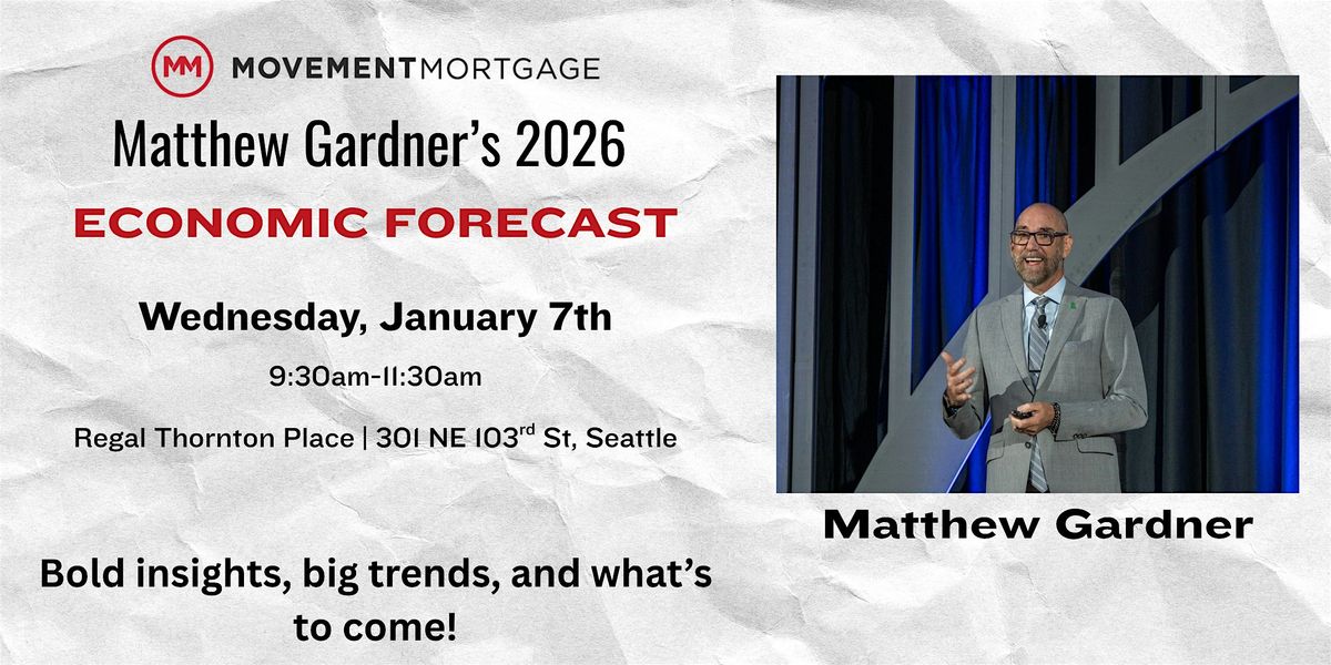 Matthew Gardner 2026 Economic Forecast