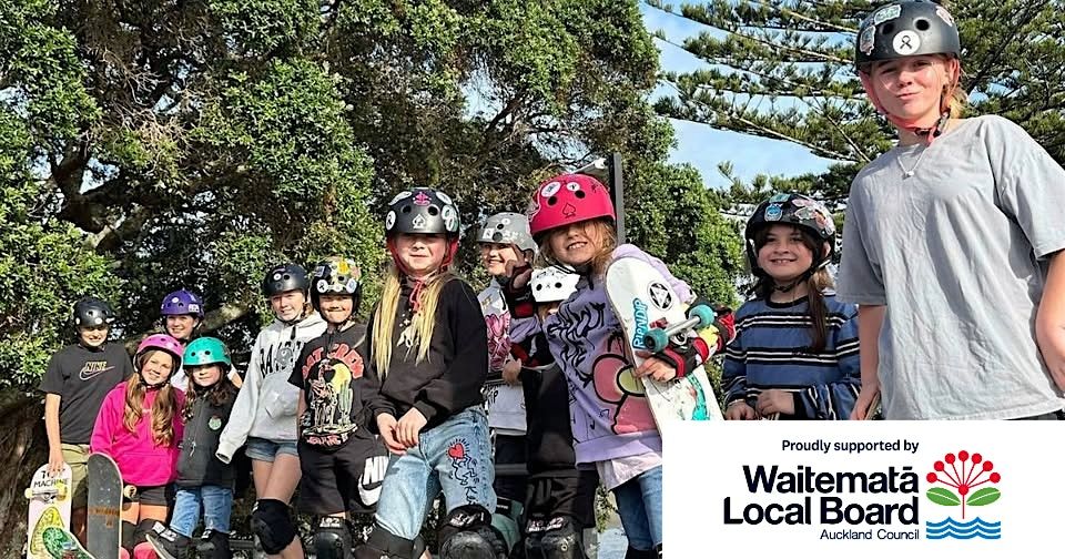 FREE Girls Skate NZ Skateboard Clinic