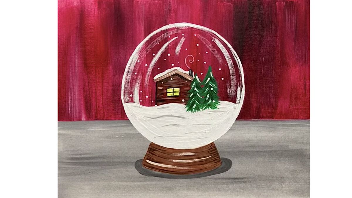 Paint & Sip: A Very Merry Snow Globe