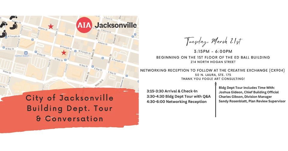 City of Jacksonville Building Department Tour & Conversation Ed Ball