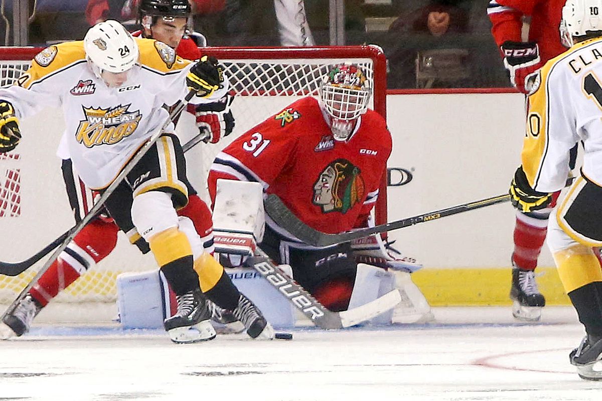 Parking Brandon Wheat Kings at Portland Winterhawks
