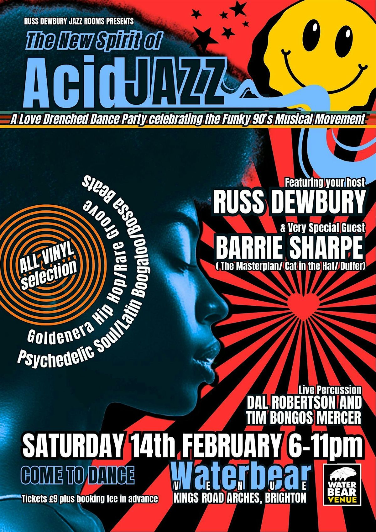The New Spirit of Acid Jazz featuring Special Guest Barrie Sharpe!