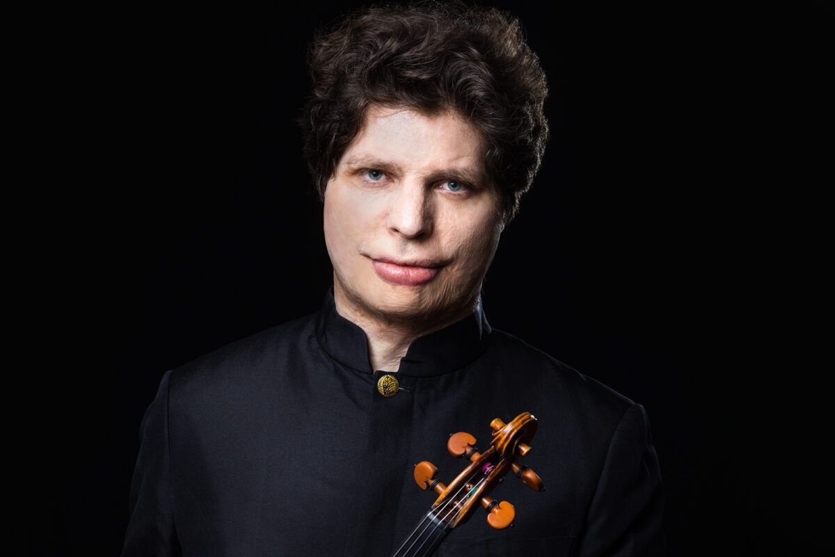 Boston Symphony Orchestra - Anna Handler and Augustin Hadelich at Koussevitzky Music Shed at Tanglewood