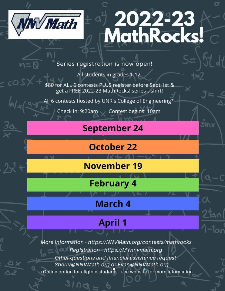 MathRocks! September Contest and CML Contest