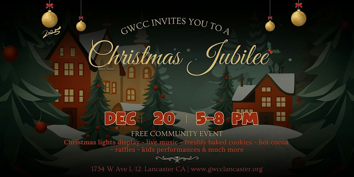 2025 Christmas Jubilee