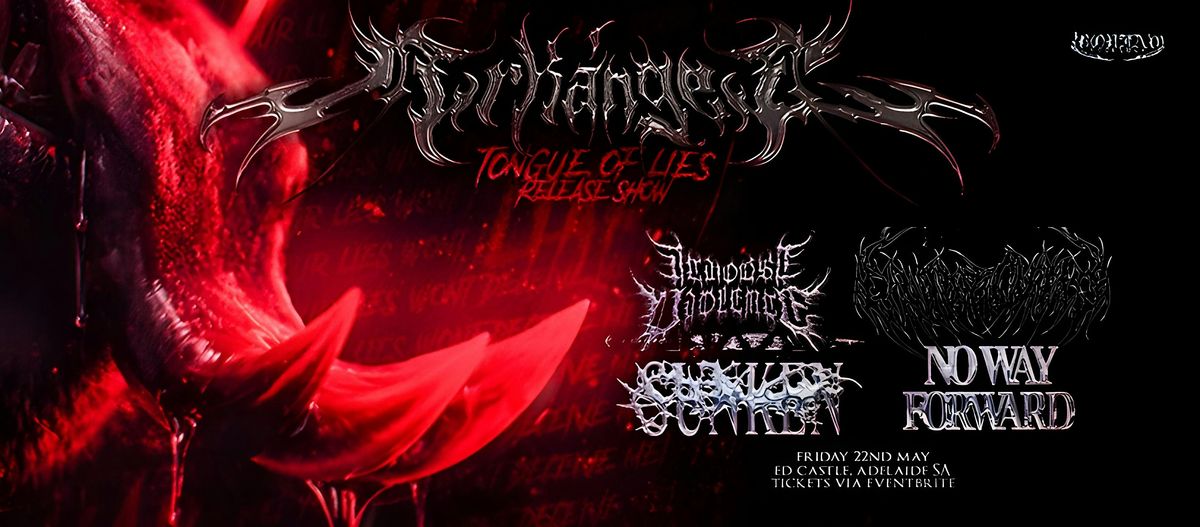 ARKANGEL Tongue Of Lies Release Show ADELAIDE