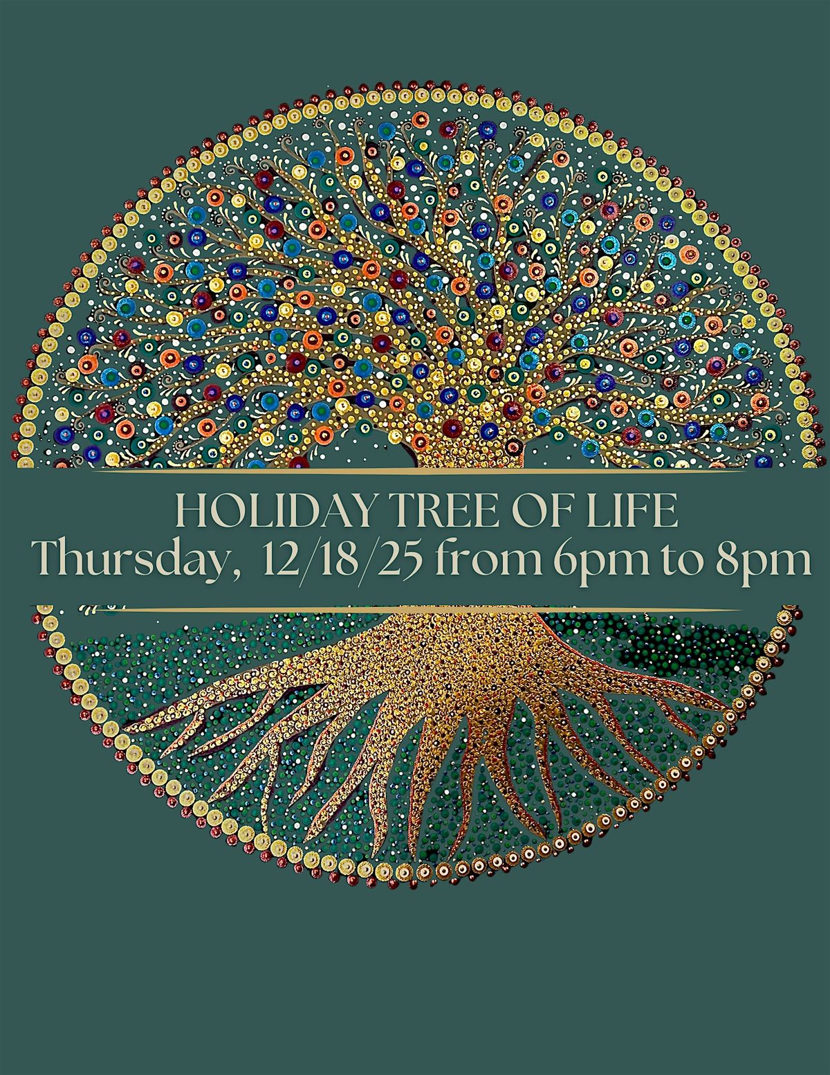HOLIDAY TREE OF LIFE - Paint & Wellness Class