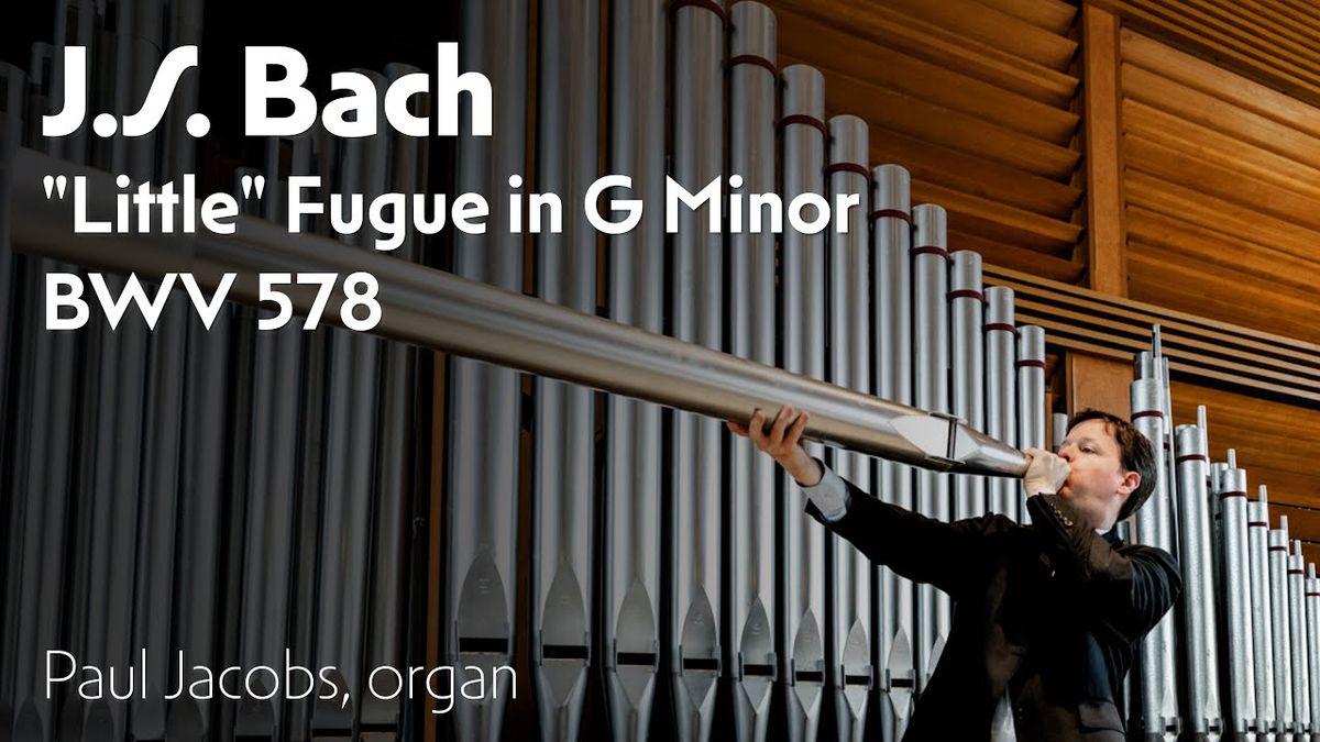 Forbes Organ Series: Paul Jacobs at Harold J Miossi Cultural and Performing Arts Center