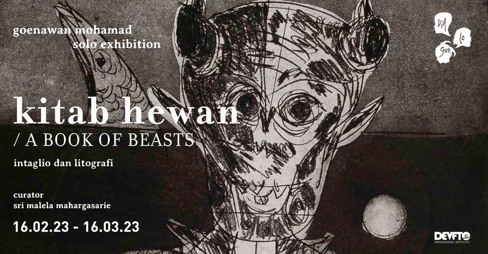 Goenawan Mohamad \u201cKitab Hewan \/ A Book of Beasts\u201d