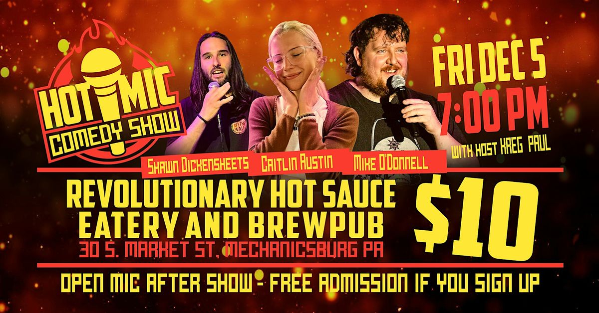 HotMic COMEDY Friday Dec 5