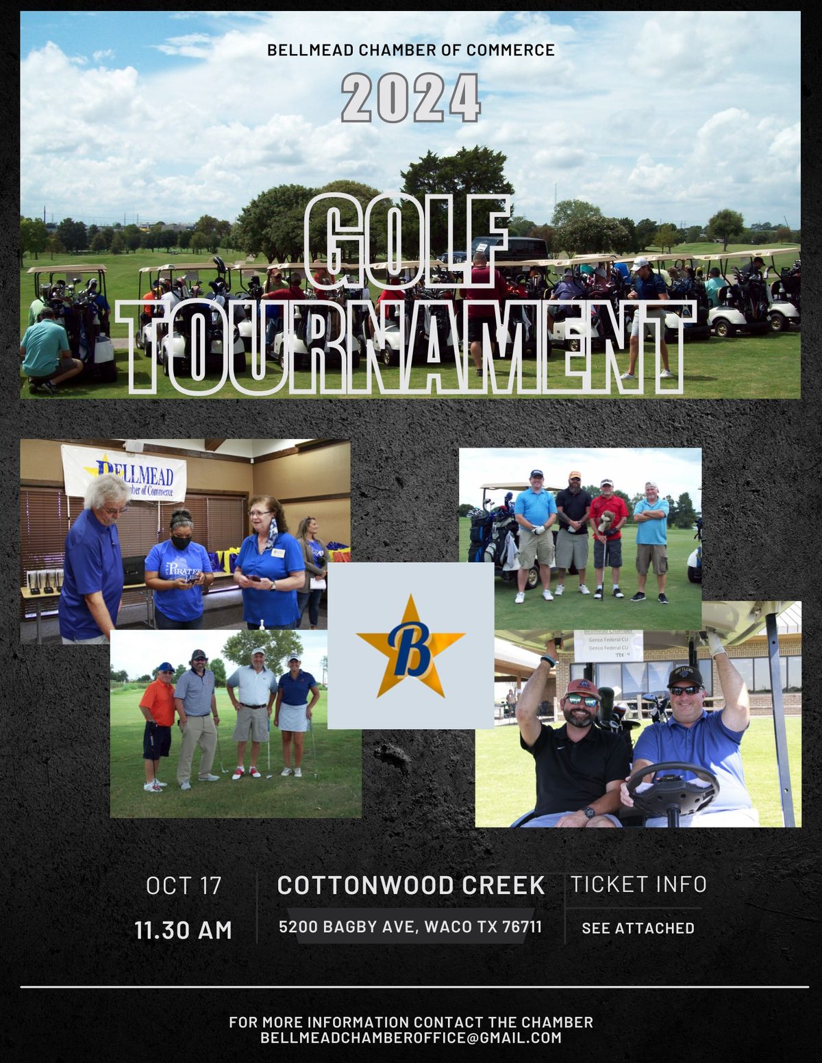 2024 Bellmead Chamber of Commerce Golf Tournament Cottonwood Creek