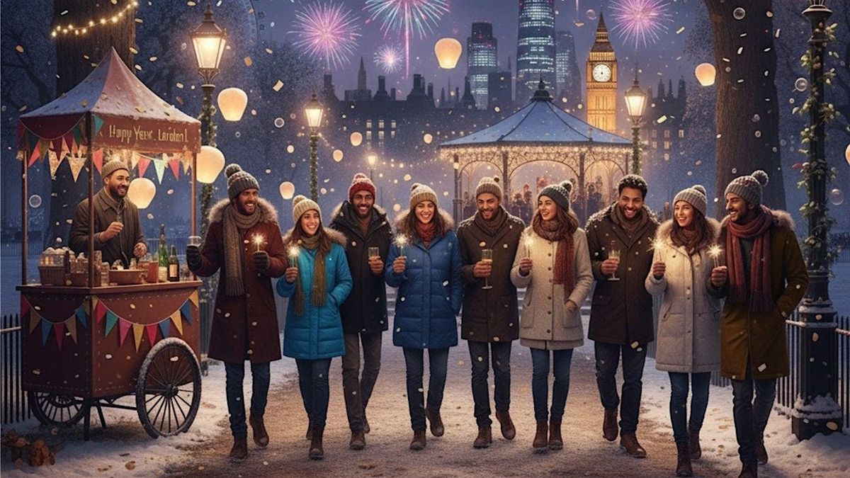 New Year Noodle, walking The secret gardens of London