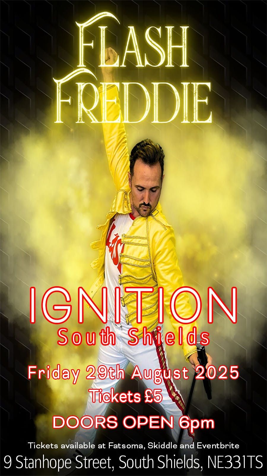 Flash Freddie at Ignition South Shields
