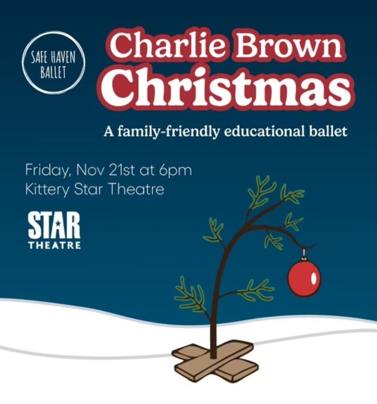 Safe Haven Ballet - Charlie Brown Christmas at Capitol Center for the Arts - New Hampshire