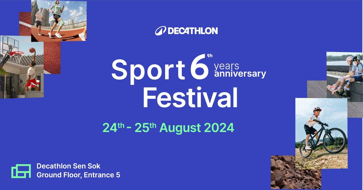 Decathlon Kh Sport Festival 2024 AEON MALL Sen Sok City, Phnom Penh