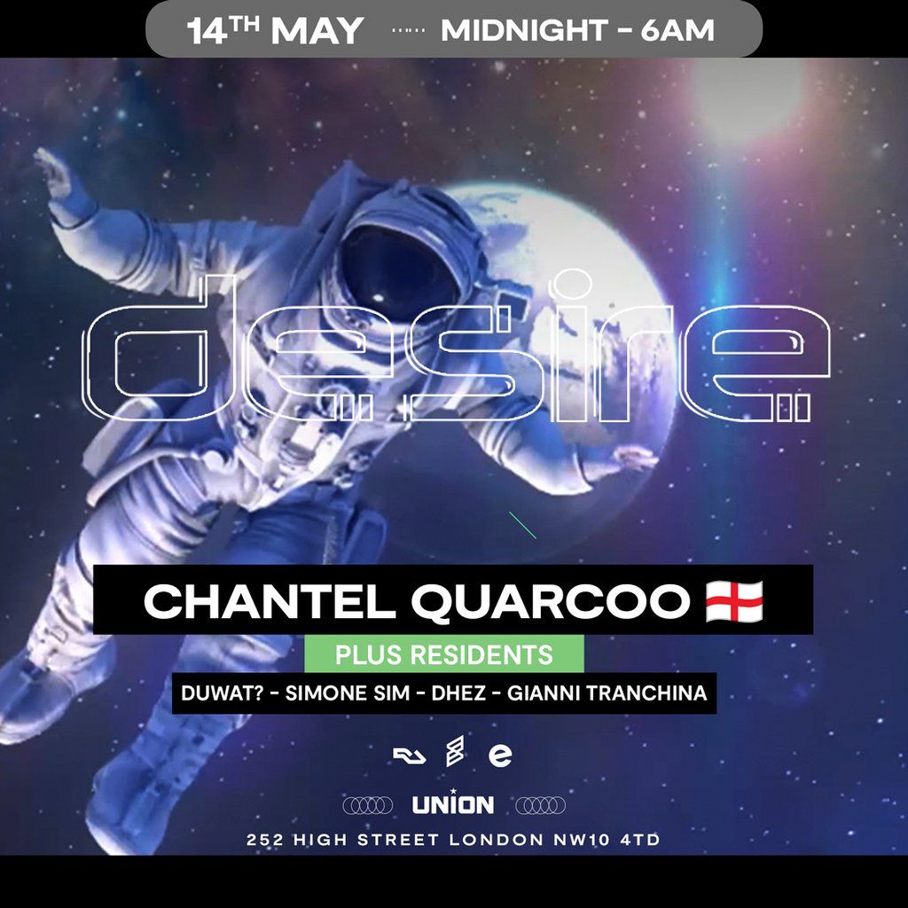 DESIRE - Weekly Thursday After Party - CHANTEL QUARCOO