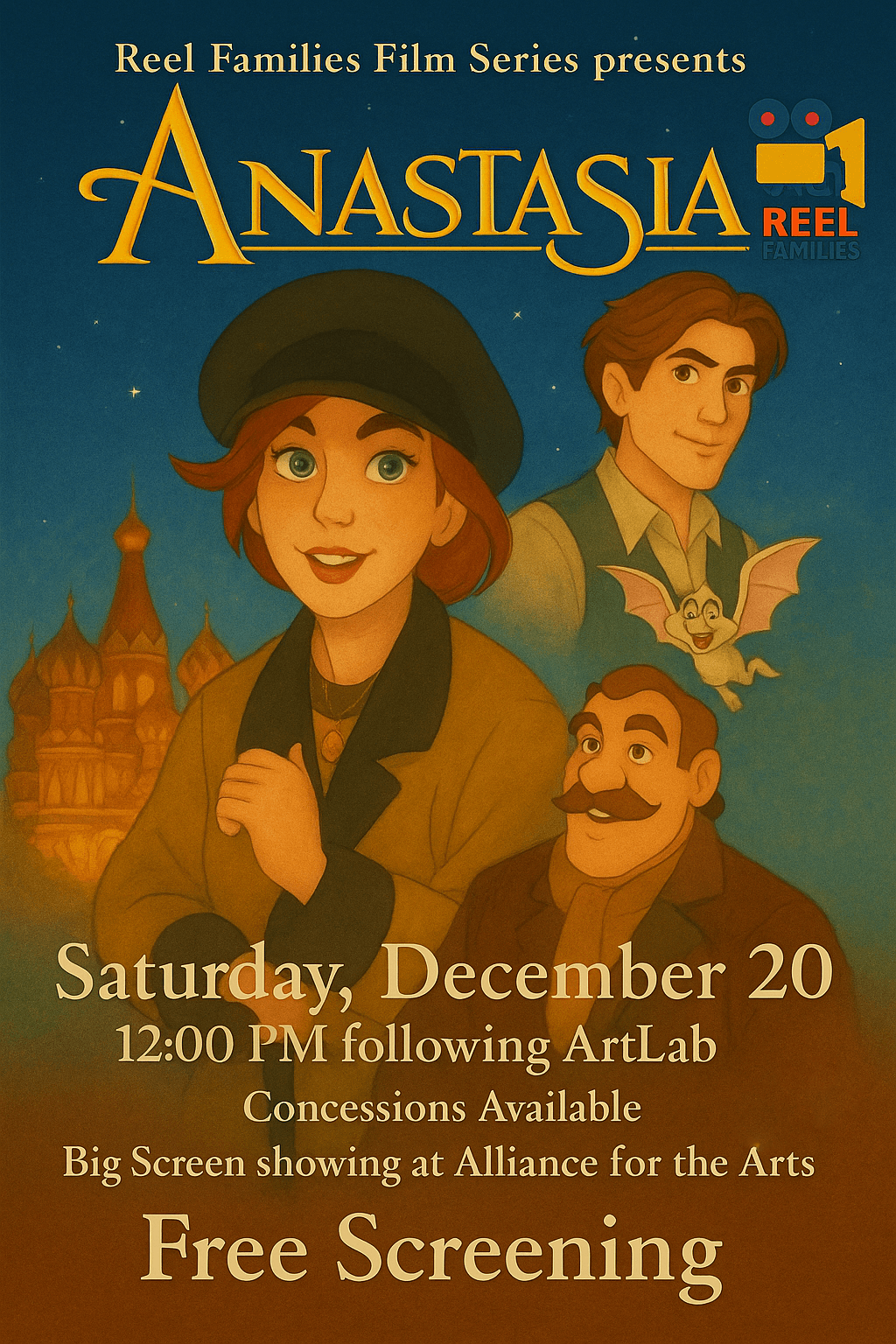 Anastasia - Film at Meadowvale Theatre