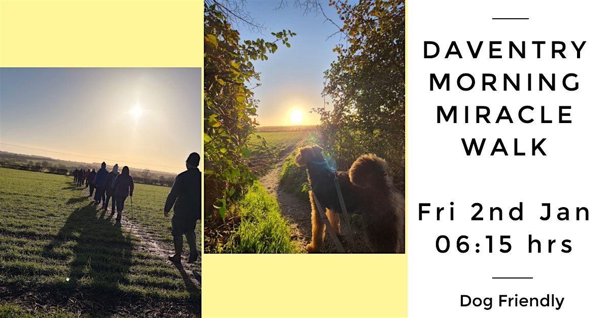 A TOUR OF DAVENTRY BREAKFAST WALK | 3.4 MILES | EASY WALK