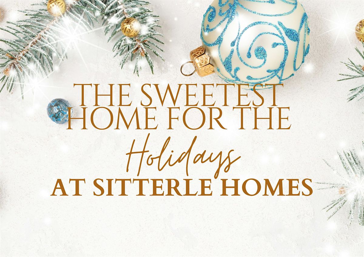 The Sweetest Home for the Holidays at Sitterle Homes \u2013 Free Tiff's Treats