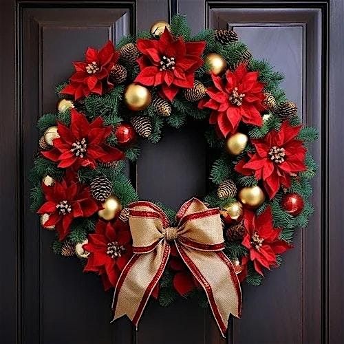 Bloom & Be Merry: Holiday Floral Wreath Workshop