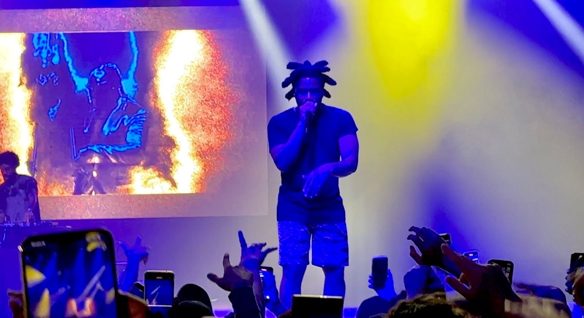 Denzel Curry at Red Rocks Amphitheatre