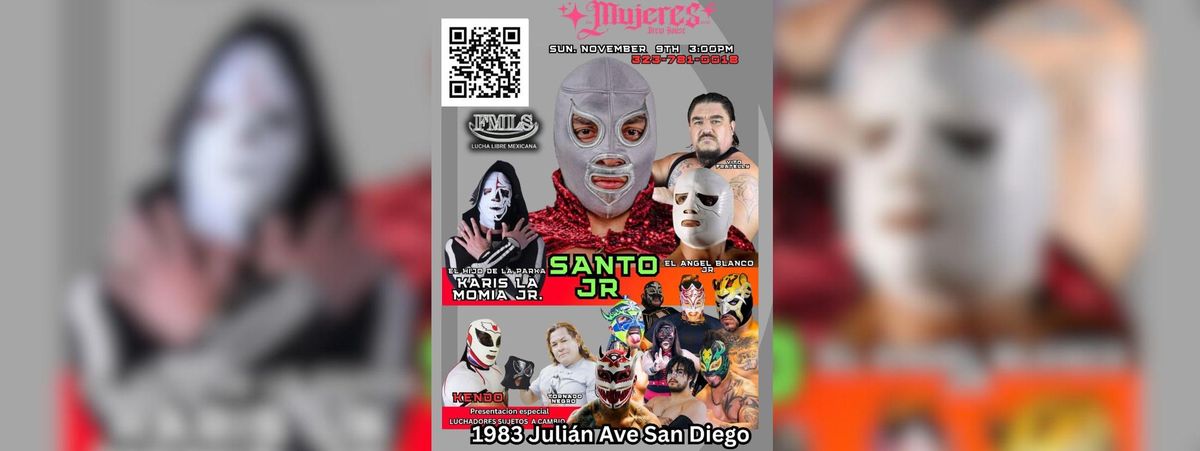 LUCHA LIBRE EL SANTO JR, EL HIJO DE LA PARKA & MAS
