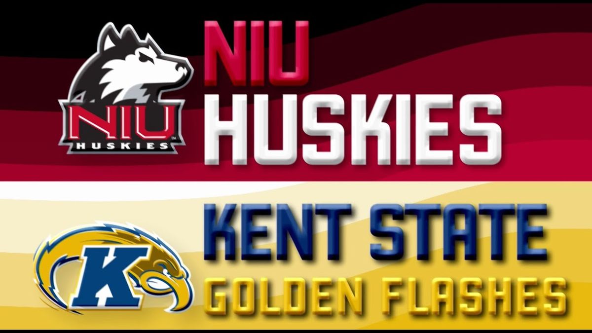 Kent State Golden Flashes at Northern Illinois Huskies Football at Huskie Stadium