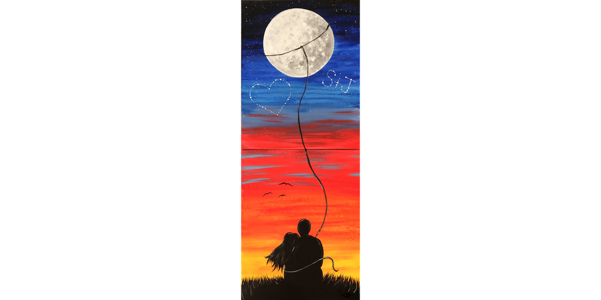Lasso the Moon  - Paint and Sip in Norfolk | Classpop!\u2122