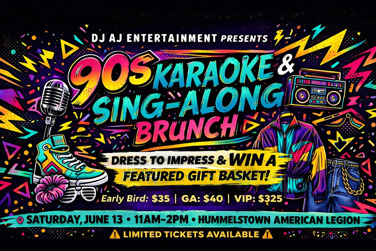 90s Karaoke & Sing-Along Brunch