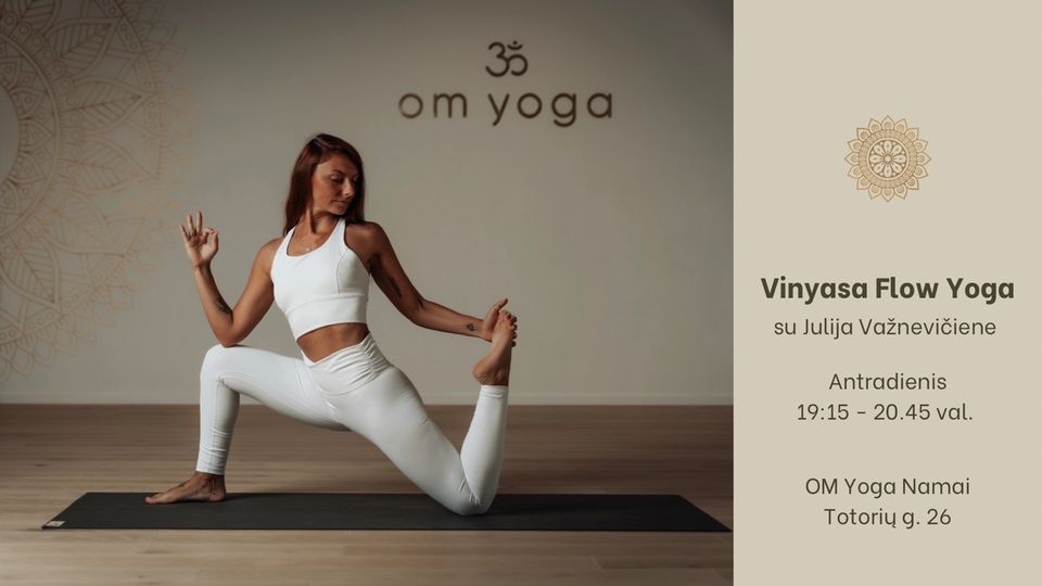 Vinyasa flow jogos praktika