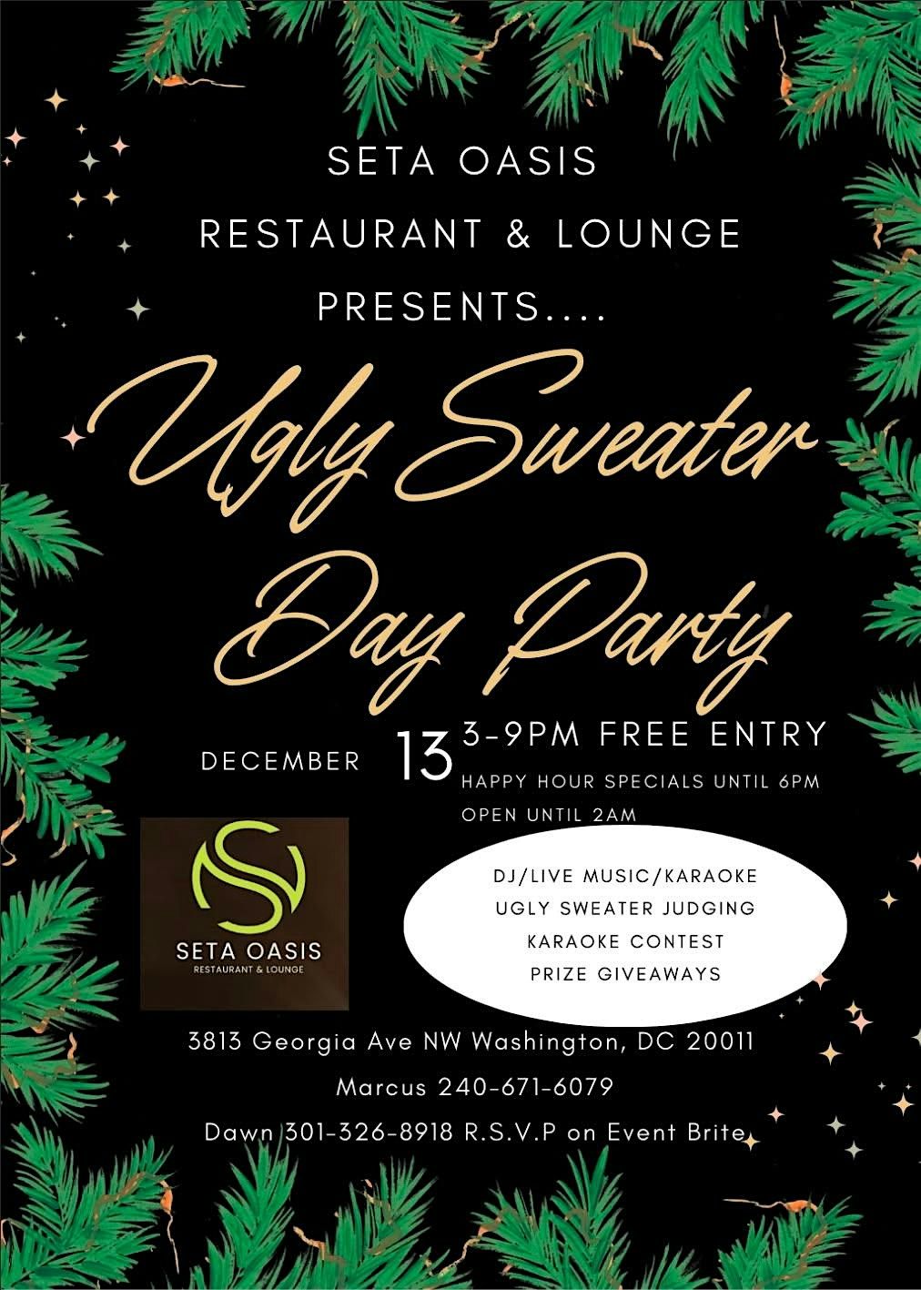 Ugly Sweater Day Party