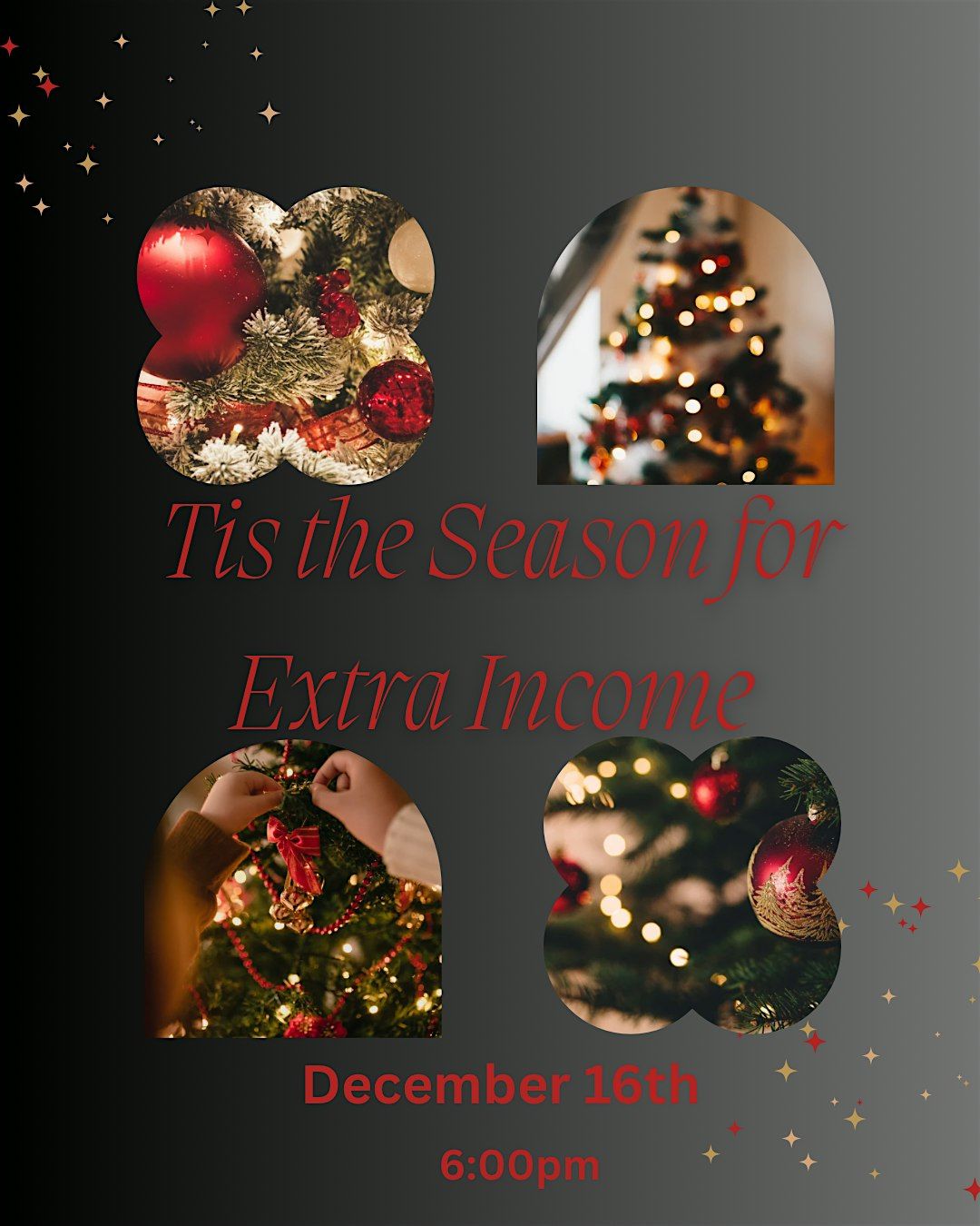 Tis The Season for Extra Income