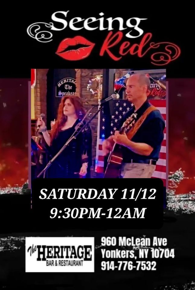 Seeing Red Duo at The Heritage Bar & Restaurant