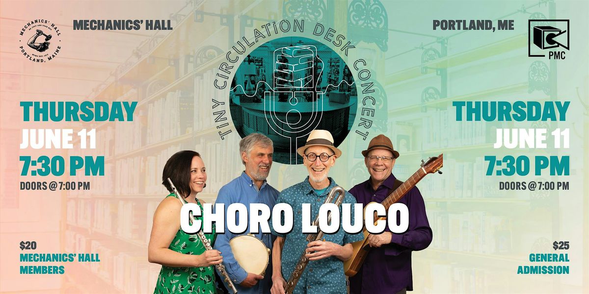 Choro Louco - Tiny Circulation Desk Concert