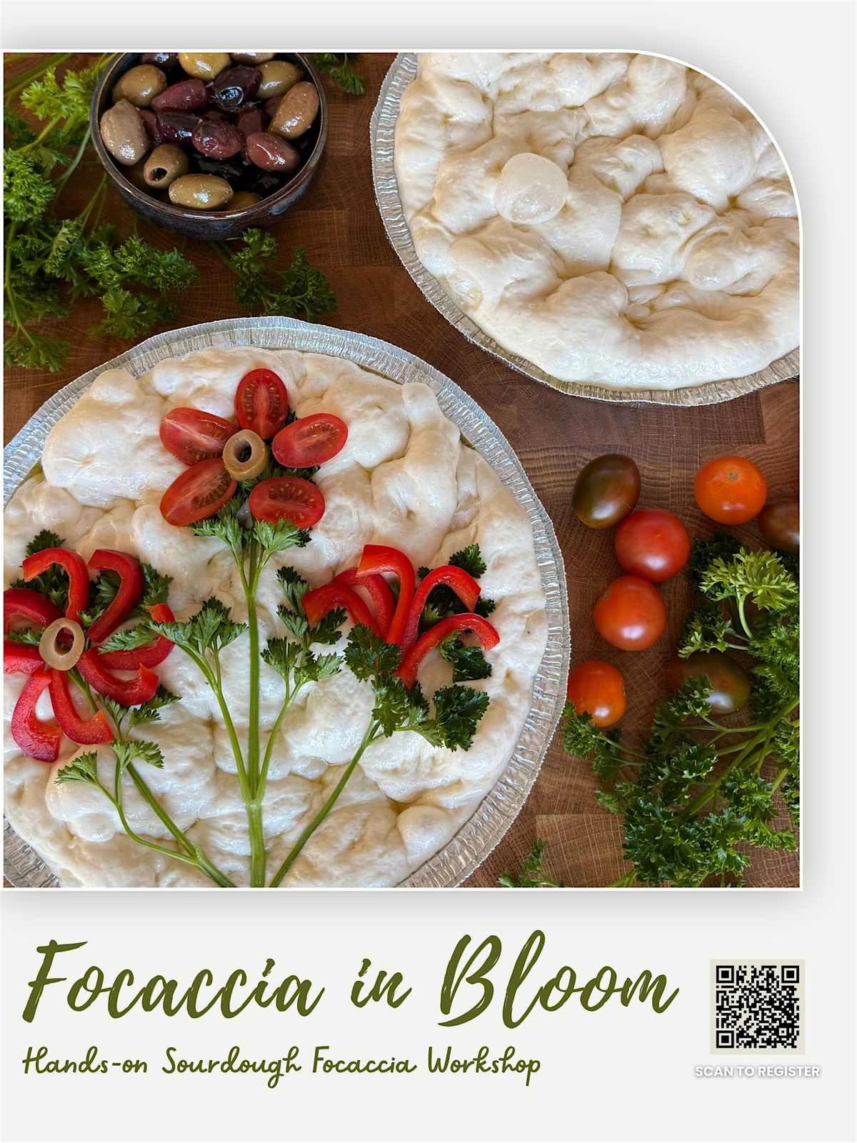 Focaccia in Bloom