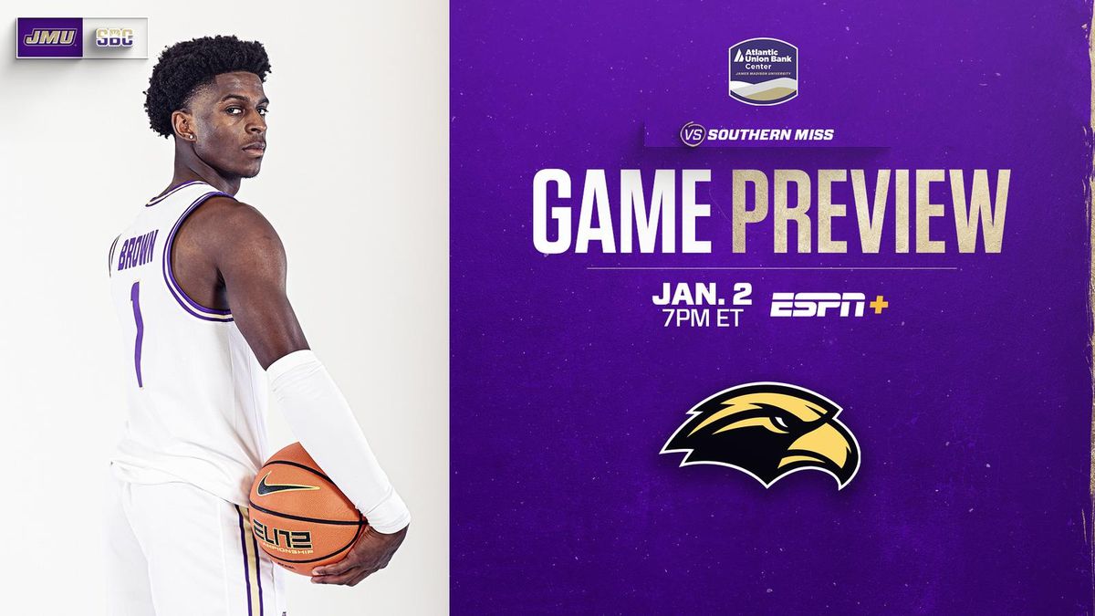 Parking James Madison Dukes at Southern Miss Golden Eagles Mens Basketball