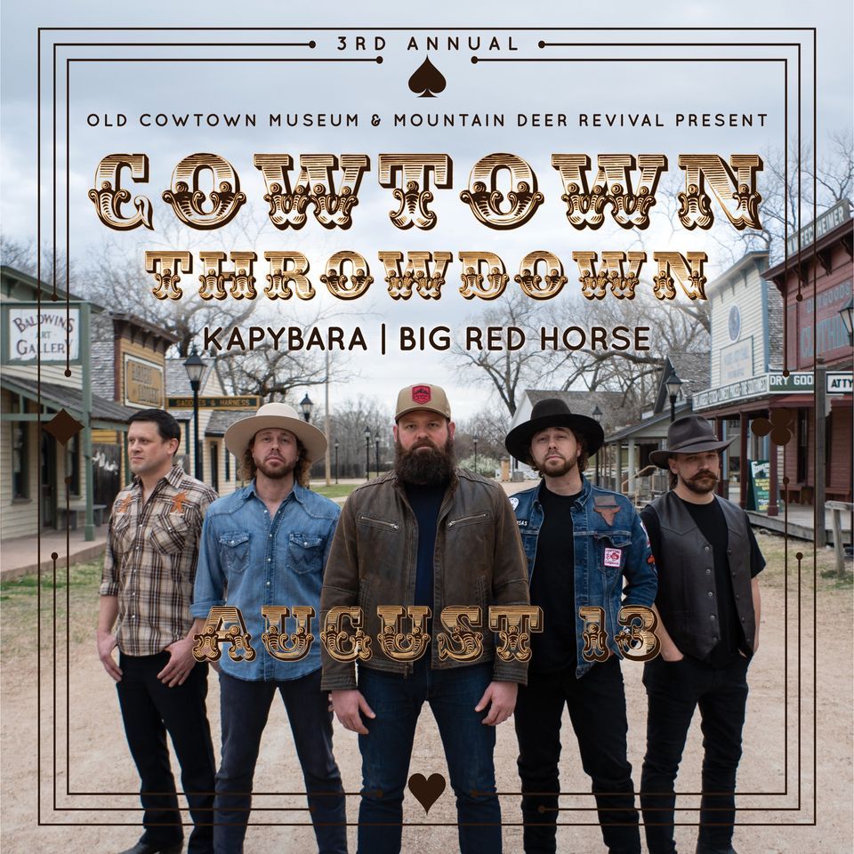 Wichita Cowtown Christmas 2022 Cowtown Throwdown | Old Cowtown Museum, Wichita, Ks | August 13, 2022