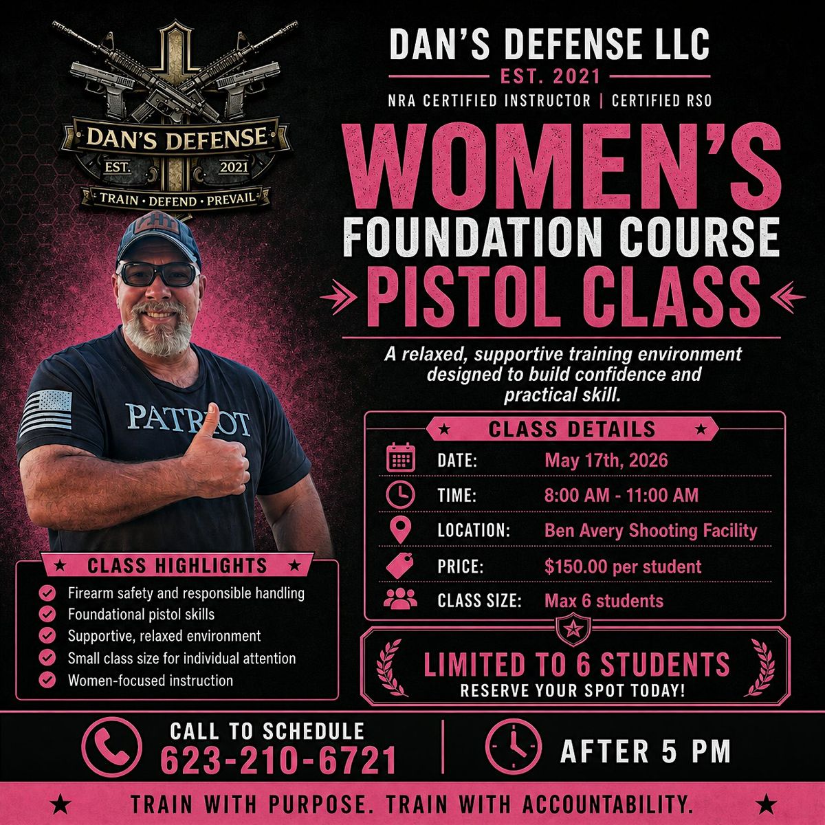 Women's Foundation Pistol Class
