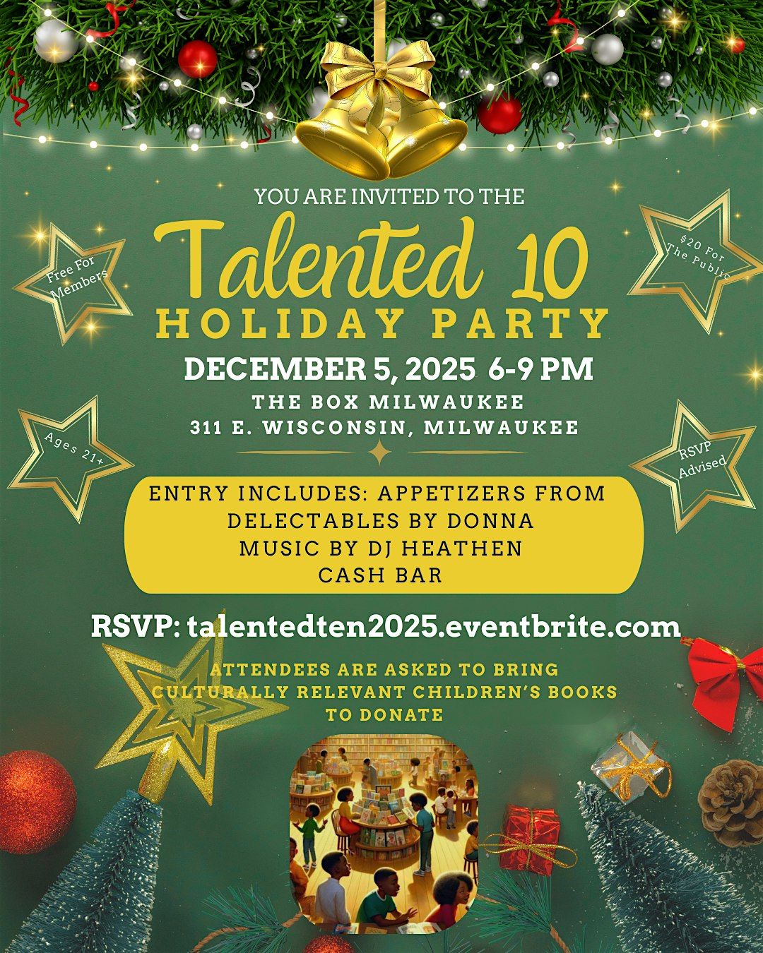 The Talented 10, 10th Annual Holiday Party