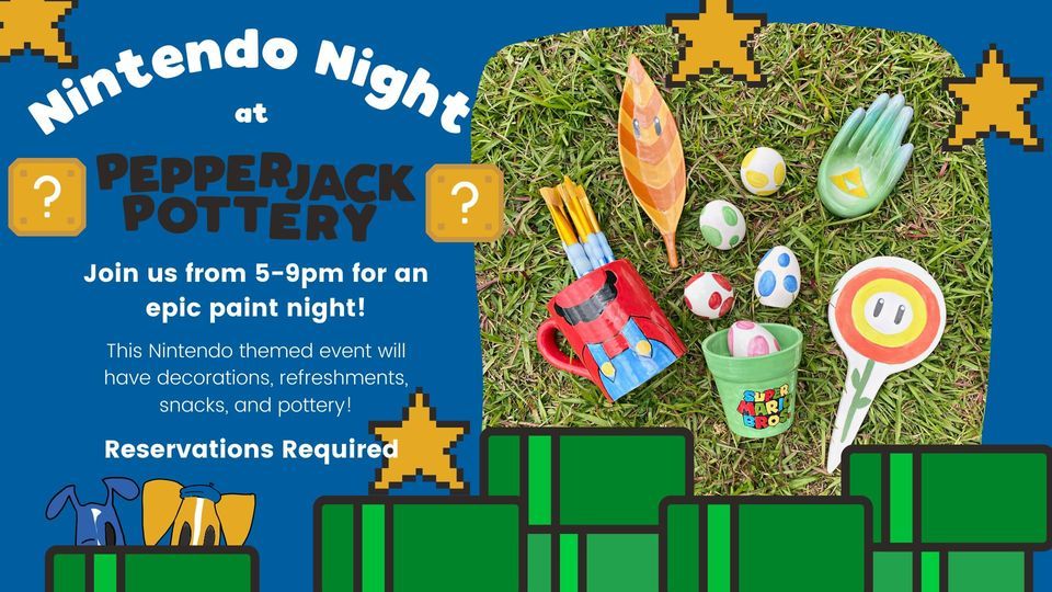 Nintendo Paint Night