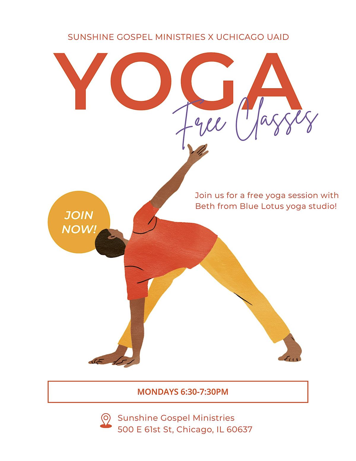 Free Yoga Workshop with Beth