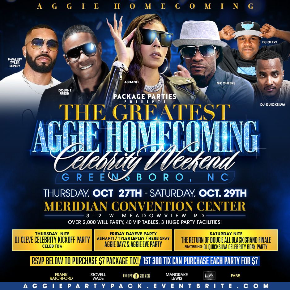 ASHANTI & FRIENDS AGGIE HOMECOMING FEAT. TYLER LEPLEY, DJ CLEVE ...