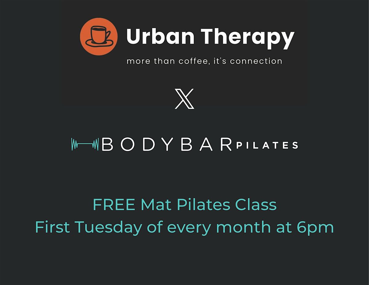 Free Mat Pilates class at Urban Therapy Coffee
