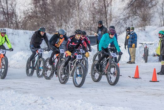 Frosted Fat Tire Relays - Mad Cow Fat bike stampede | Three Rivers ...