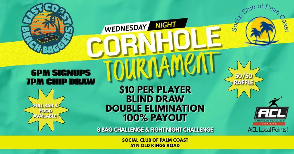 Cornhole at the Social Club of Palm Coast Social Club of Palm Coast