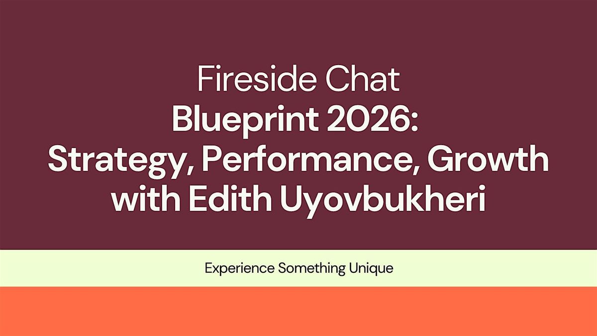 Fireside Chat: Blueprint 2026