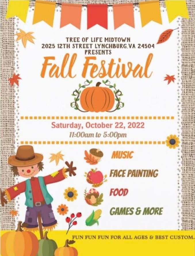 Fall Festival 2025 12th Ave, Lynchburg, VA 245012806, United States